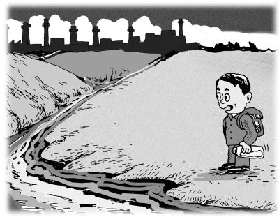 門檻高且花費(fèi)大,漁民舉證困難多。朱慧卿 繪 門檻高且花費(fèi)大,漁民舉證困難多。朱慧卿 繪