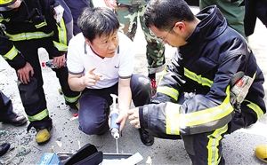 救援人員現場分析情況 救援人員現場分析情況