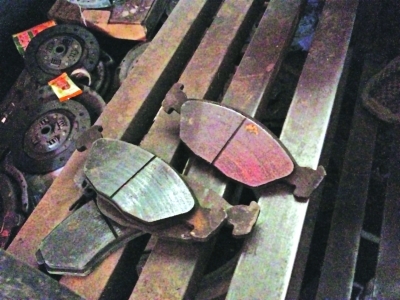 南京每年報(bào)廢140萬個剎車片重金屬致土壤絕育