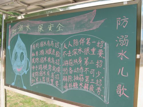 防溺水手抄報資料