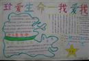 手抄報：撐起安全一片天