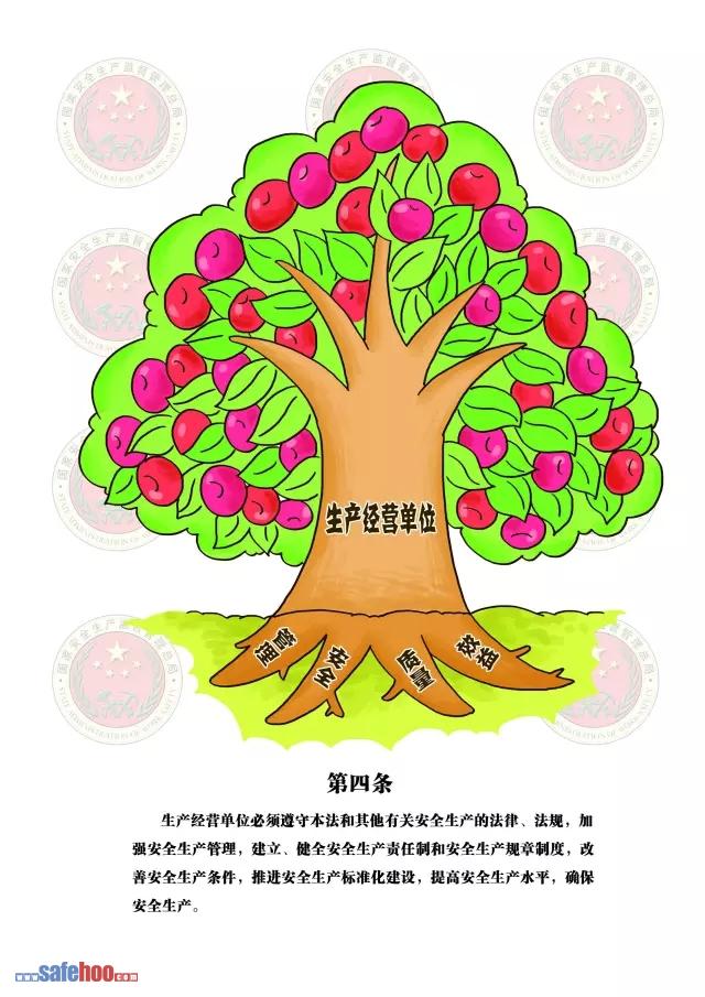 新中華人民共和國安全生產法第四條圖文版