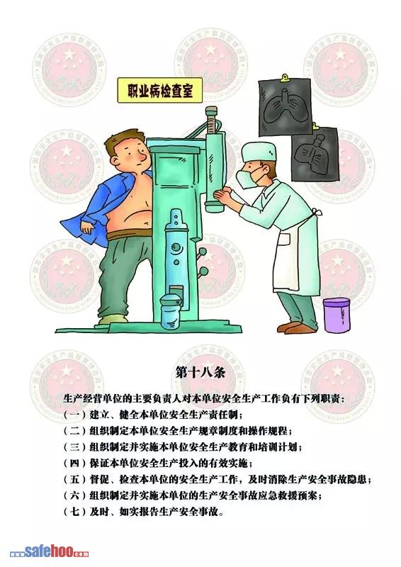 新中華人民共和國安全生產(chǎn)法第十八條圖文版