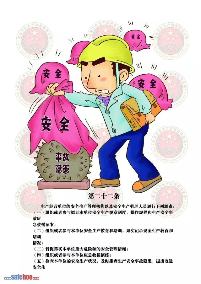 新中華人民共和國安全生產(chǎn)法第二十二條圖文解讀