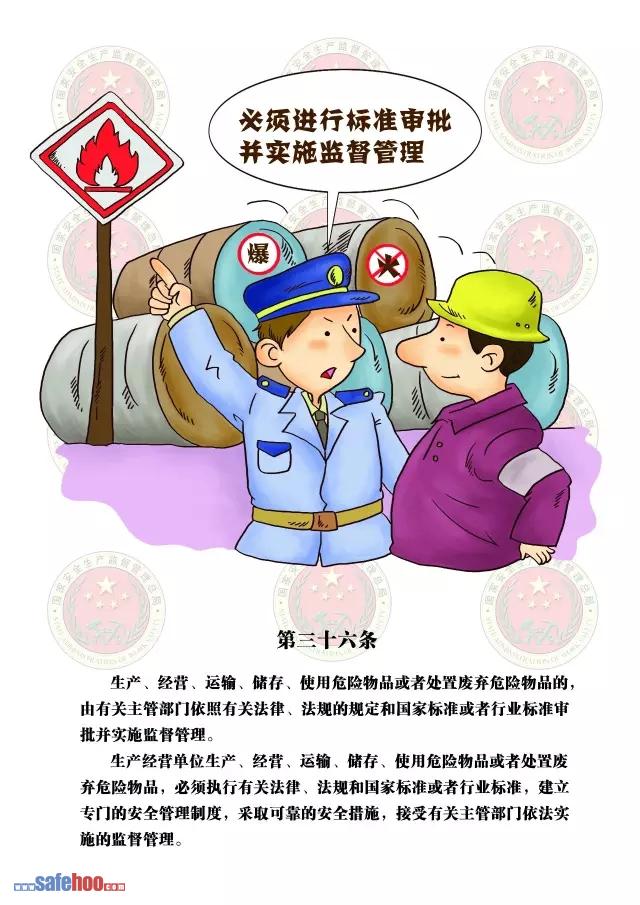 新中華人民共和國安全生產法第三十六條圖文版