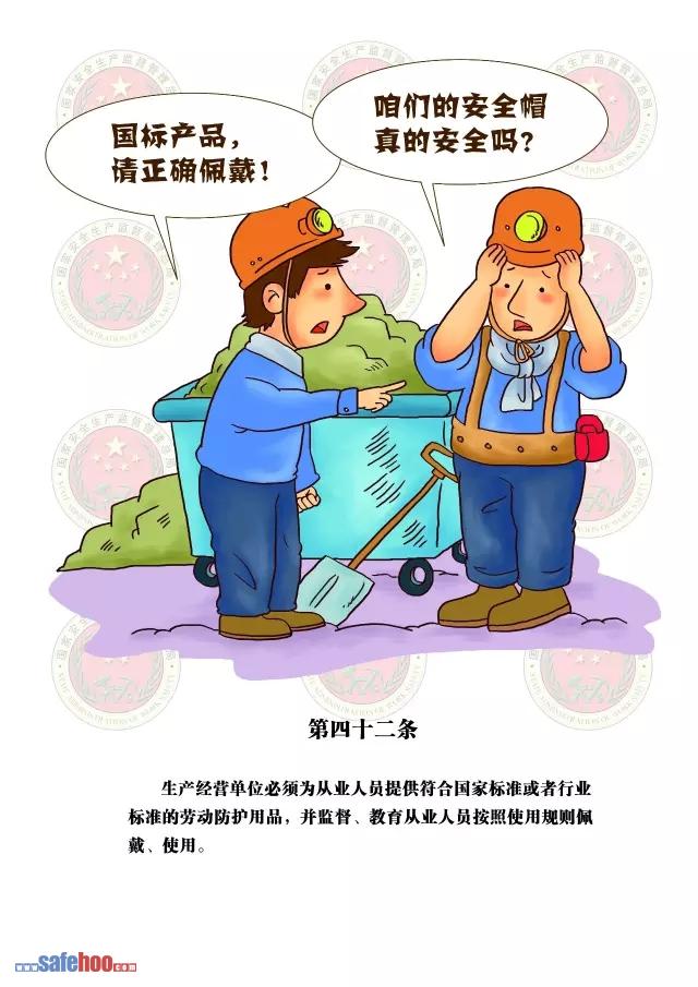 新中華人民共和國安全生產法第四十二條圖文版