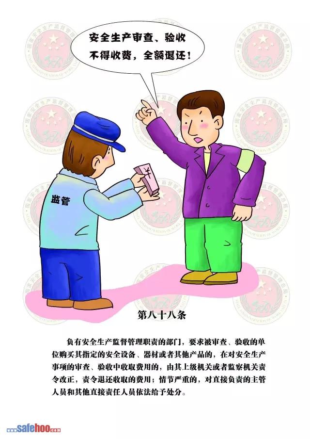 新中華人民共和國安全生產(chǎn)法第八十八條圖文版