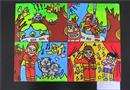 繪畫作品：我心中的消防員