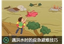 遇洪水時的應急避難技巧