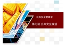 公共安全規(guī)劃