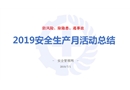 2019年安全生產(chǎn)月活動總結(jié)