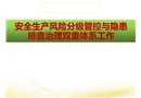 安全生產(chǎn)風(fēng)險分級管控與隱患排查治理雙重體系工作課件