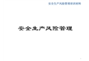 安全生產(chǎn)風(fēng)險管理培訓(xùn)課件