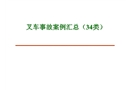 叉車34類事故案例匯總