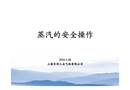 高壓蒸汽的安全運行
