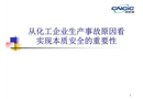 從化工企業事故原因看實現本質安全重要性