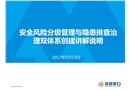 安全風險分級管理與隱患排查治理雙體系創建講解說明