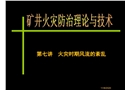 火災時期風流的紊亂