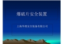 爆破片安全裝置