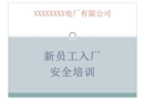 某電廠新入廠人員安全培訓(xùn)