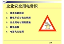 企業(yè)安全用電常識
