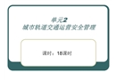 城市軌道交通運(yùn)營安全管理