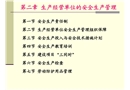 生產經營單位的安全生產管理