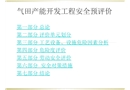 氣田產(chǎn)能開發(fā)工程安全預(yù)評價