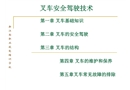 叉車安全駕駛技術課件