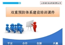 雙重預防體系建設培訓課件