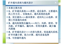 礦井通風系統與通風設計