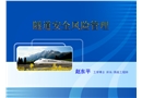 隧道安全風險管理