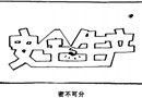 密不可分