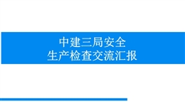 知名企業總平面三維策劃及安全生產檢查交流匯報
