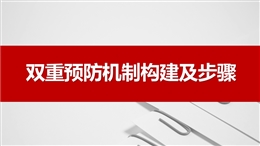雙重預防機制構建及步驟